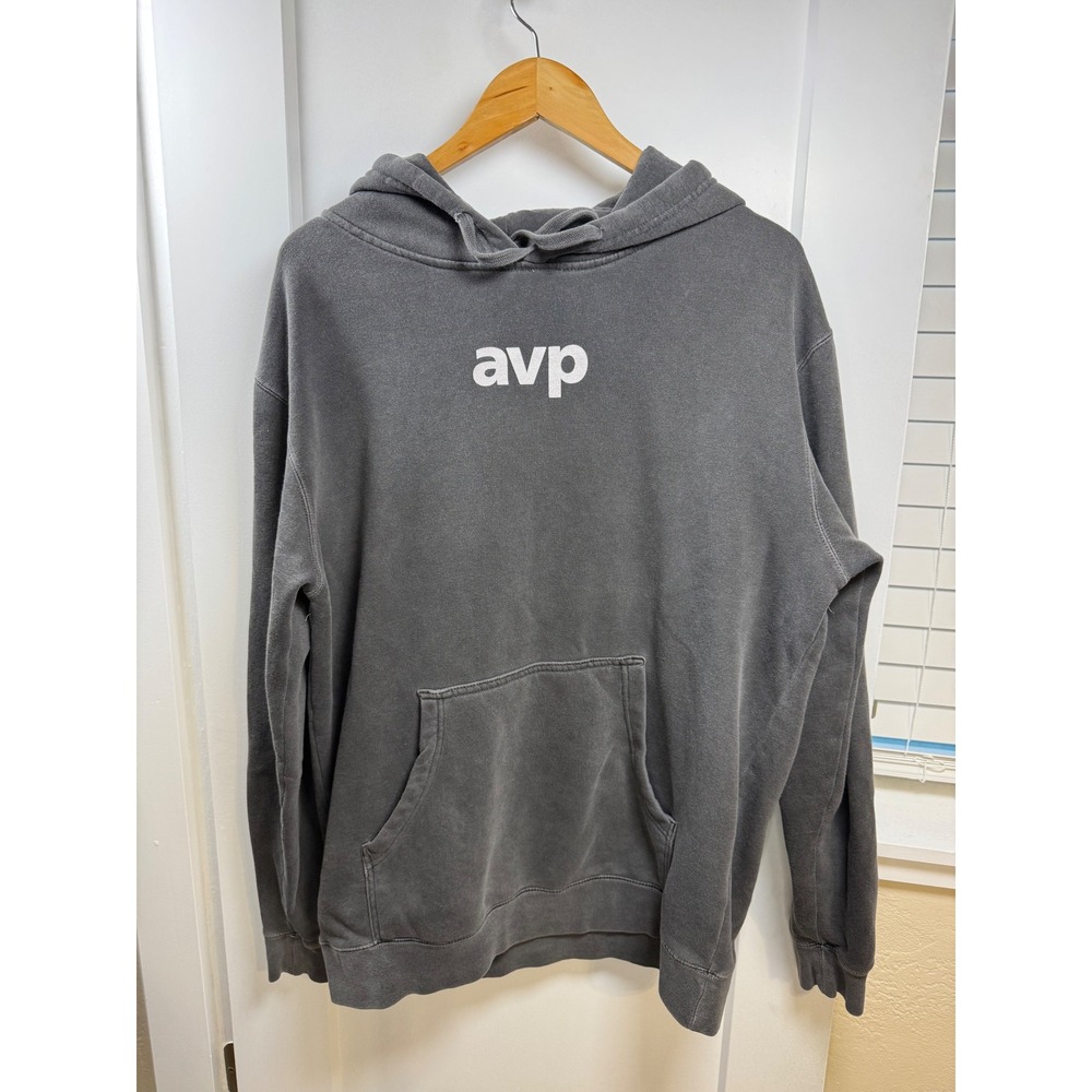 AVP Association of Volleyball Professionals Hoodie Independent Trading Co Grey L